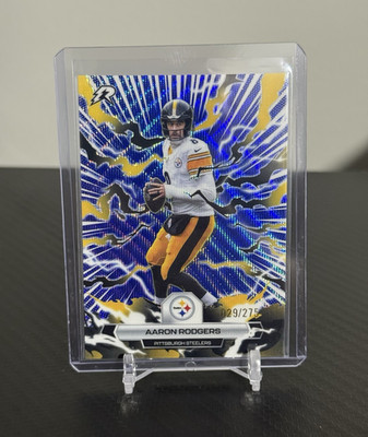 Topps 2026 Resurgence Aaron Rodgers Parallel #83 Pittsburgh Steelers /275