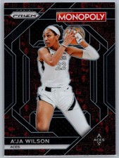 2024 Panini Prizm Monopoly WNBA A'JA WILSON Red Classic Icons #WNBA3 Aces