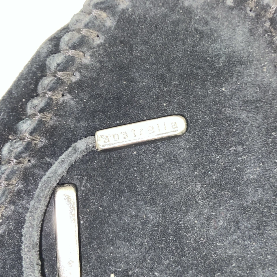 Ugg Australia SN1650 Moccasin Black Size 7.5 USA - Image 4 of 4