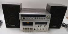Sistema Hi Fi Ferguson 30 vintage. Amplificatore, Cassette Deck e altoparlanti. Funzionante.