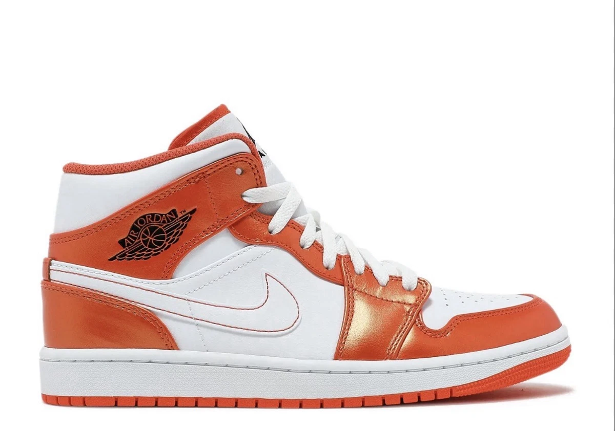 Jordan 1 SE Mid Electro Orange for Sale | Authenticity Guaranteed