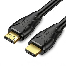 kanmis 8K HDMI Cable 10ft, High Speed Hdmi 2.1 Cables 8K 60Hz 10FT, Black