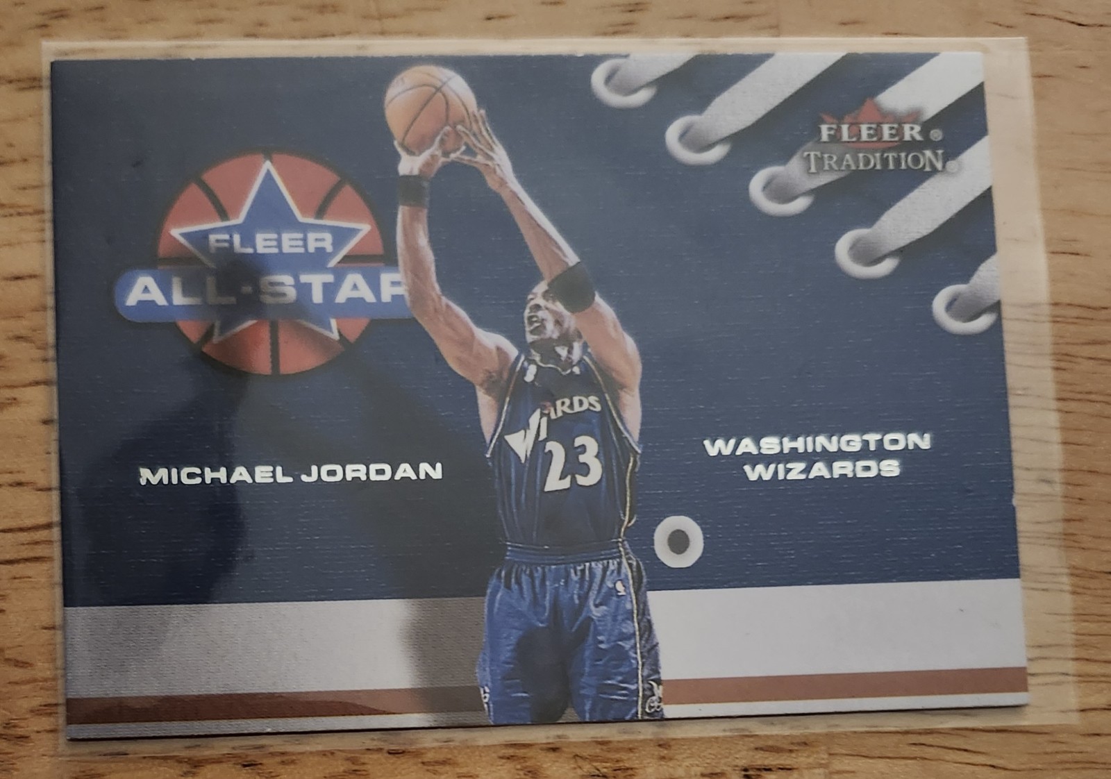 2002-2003 Fleer Tradition MICHAEL JORDAN Fleer All-Star #4 of 10AS All-Star Shoe