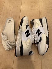 New Balance 998 Made In USA Teddy Santis White Black U998TI Size 7.5 US