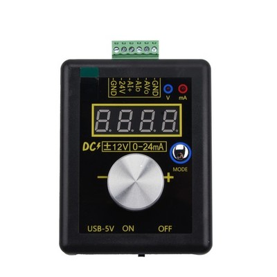 DC 0~10V 0~24mA Current Voltage Analog Simulator Signal Generator w/ Battery kk