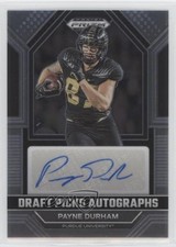 2023 Panini Prizm Draft Picks Draft Picks Auto Payne Durham #DPA-PAD Auto 0ud4