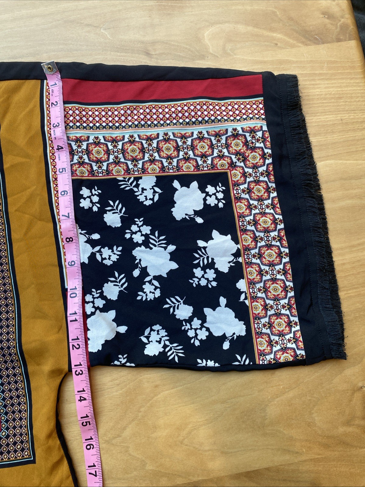 Chico’s Size3 Bohemian Patchwork Zip Front Top Ti… - image 17