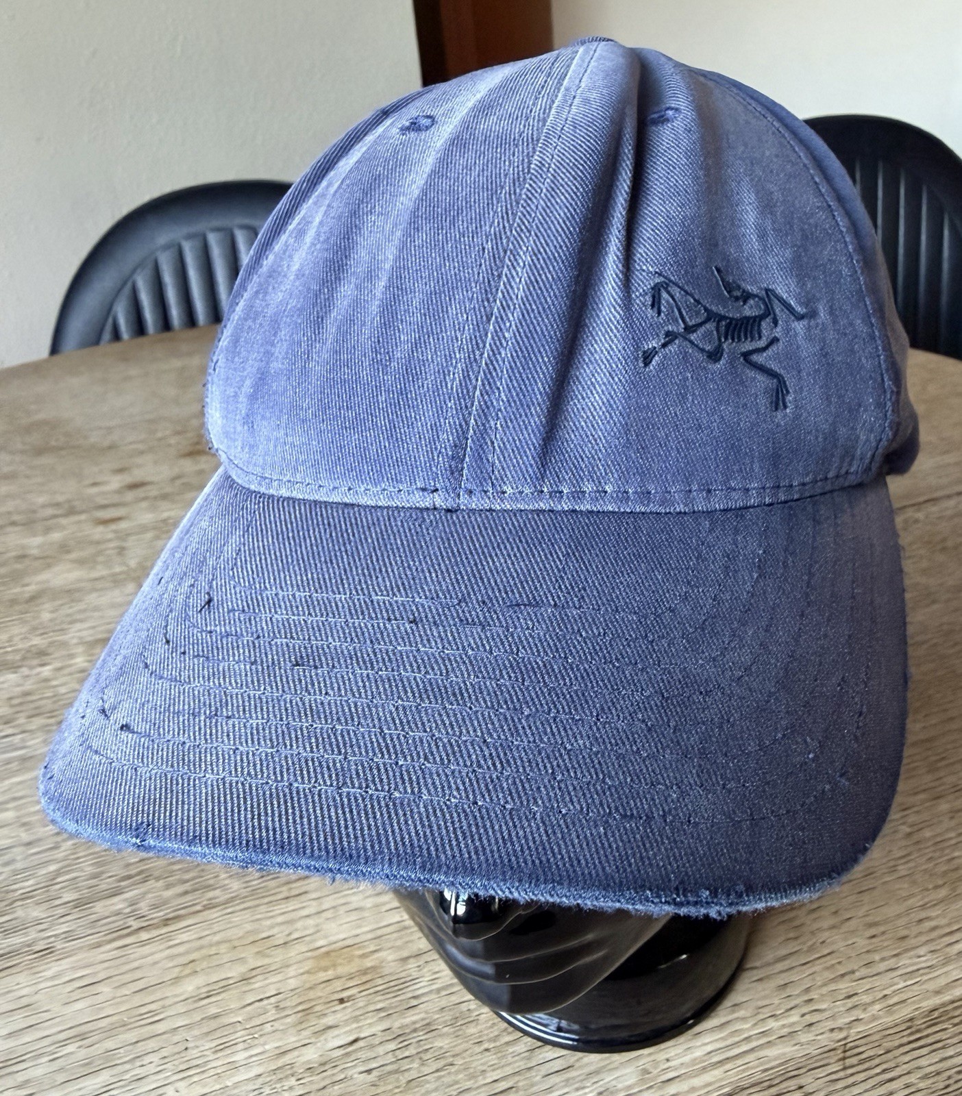 Vintage Arcteryx Hat Cap Mens One Size Gray Flexfit Fitted Casual Gorp Bird Y2K