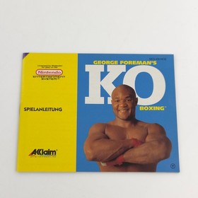 Nintendo NES Spiel: George Foreman&acute;s KO Boxing - OVP CIB (PAL-B NOE) Acclaim