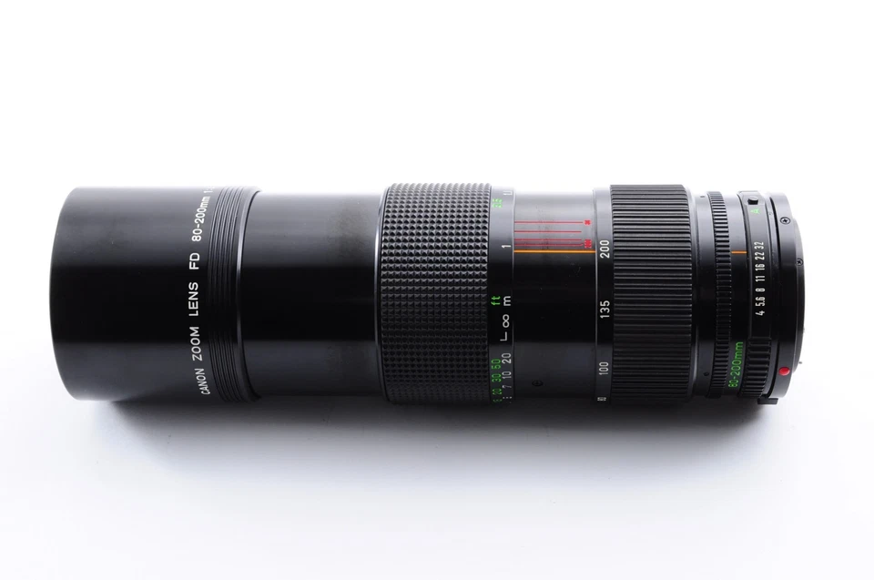 Lente Canon Nuevo FD 80-200mm f/4 Excelente + 5 Lente de Japón Y3032 - Imagen 4 de 4