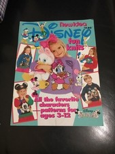 Vintage New Idea Disney Fun Knits - Disney Knitting Patterns Ages 3-12