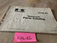 Kawasaki Z750 E1 Elenco Parti Catalogo Pezzi Di Ricambio Z KZ 750