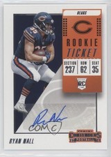 2018 Panini Contenders Rookie Ticket Auto Ryan Nall #195 Auto 5w7