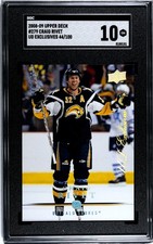 2008-09 Upper Deck EXCLUSIVES #279 CRAIG RIVET /100 BUFFALO SABRES Graded SGC 10