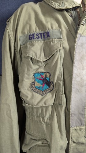 Vietnam Vet Major Gester Strategic Air Command Cold Weather Coat & Shirt M65 - Picture 3 of 15