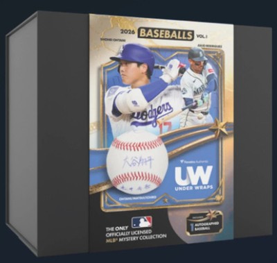 2026 Under Wraps Autographed MLB Baseballs Vol 1 Box - Fanatics