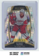 2019-20 Upper Deck Allure Steel Die Cut Anthony Mantha /50 #6 Detroit Red Wings