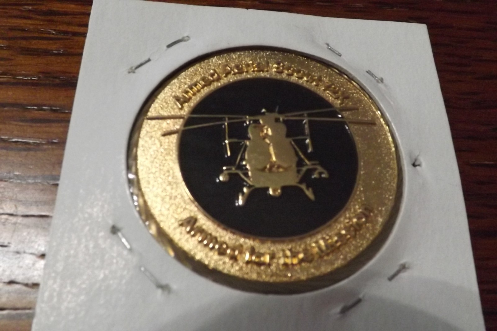 EADS NORTH AMERICA  MEDALLION COIN TOKEN LOCKHEED MARTIN ARMED AERIAL SCOUT 72X