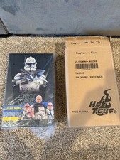 Hot Toys TMS018 Star Wars Clone Wars Captain Rex 1 6th Scale Figure NIB Sealed