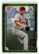 2015 Bowman #BP53 Corey Littrell Prospects Green (Retail) #/99 1ST RC ROOKIE