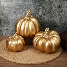 Halloween Pumpkin Resin Decorations Tabletop Ornaments Creative Home Decor Theme