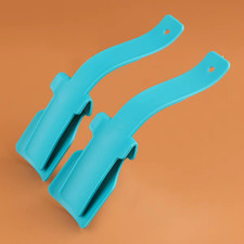 2Pcs Lazy Shoehorn Plastic Colorful Unisex Wear Shoe Helper Easy on and off Shoe