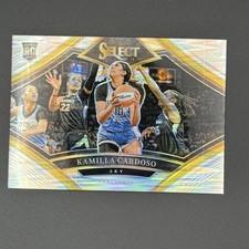 2024 Panini Select WNBA #20 Kamilla Cardoso Snapshots Prizms Silver