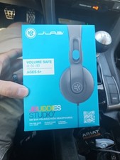 JLab JBuddies Studio 2 Kids On-Ear On-Ear Kids Wired Headphones w/ Mic - NEW  