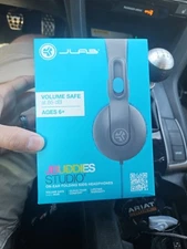 JLab JBuddies Studio 2 Kids On-Ear On-Ear Kids Wired Headphones w/ Mic - NEW !!!