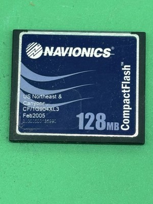 Navionics Gold CF Chart Card US Northeast & Canyons CF/16904XL3 128MB Feb 2005