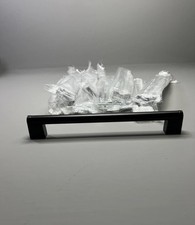 Matt Black Cabinet Pulls Handles 192mm Hole Centers For Kitchen Drawer Door Knob