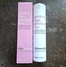 This Works Perfect Legs Gradual Tan 4oz, CLEAN BEAUTY!  $58 MSRP NIB!