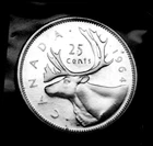 1964 25¢ silver coin that is UNC and MS in mint cellophane Gorgeous and flawless