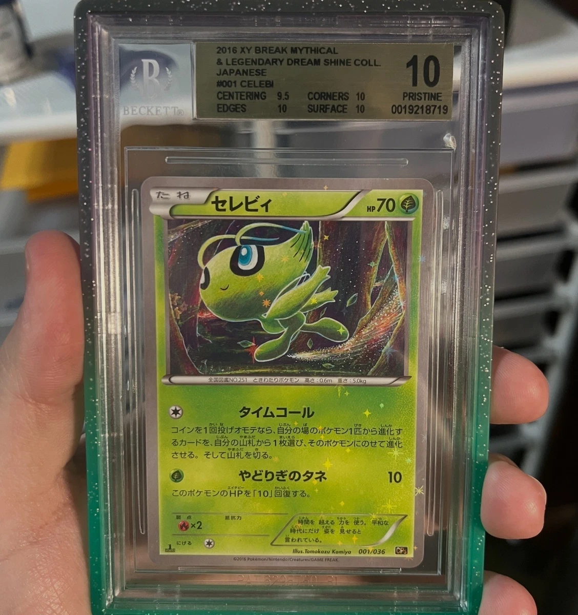 Collectible Individual Grade 10 Mew Pokémon TCG Card Games in