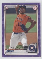 2020 Bowman Draft Purple Border 123/250 Alex Santos #BD-139 5j8
