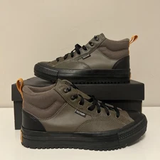 Converse Malden Street Boots Mid Leather Brown Truffle Waterproof Men's A09492C