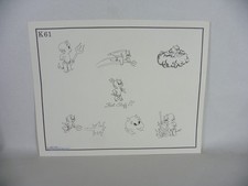 Vintage 1982 Kari Barba "Little devils" tattoo flash. Great condition.
