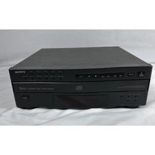 SONY CDP-C331 5 Disc Automatic CD Changer/Player For Parts or Restoration