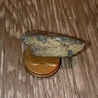 Small Stone Specimen Rock Fragment - Possible Meteorite/Tektite, Next to Penny — photo 2