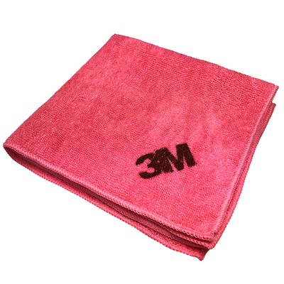 3M Perfect-it Hochleistungs-Poliertuch Microfasertuch rosa 32cm x 36cm Lack Kfz