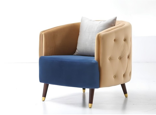 Sessel Couch Polster Designer Textil 1 Sitzer Polster Sitz Couchen Einsitzer Neu-image