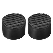 Ladder Non Slip Feet Mat 61.5mm ID 2Pcs , Rubber Round Step Ladder Foot