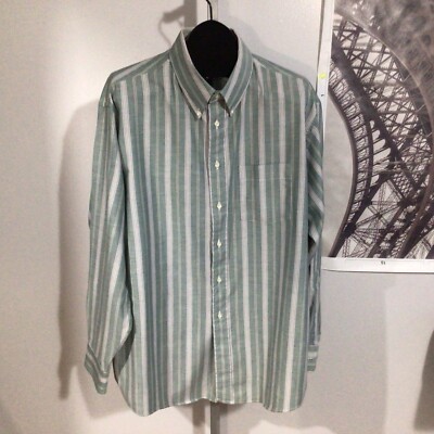 arrow dover dress shirts Arrow Dover Striped Long Sleeve Button Down Dress Shirt 18.5/32