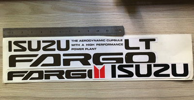 JAPAN ORIGINAL SIZE LT FARGO STANDARD REAR TRUNK STICKER VINYL