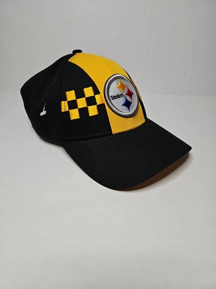 Pittsburgh Steelers Negro Dorado New Era NFL 100 Aniversario 9FORTY Gorra Sombrero Nuevo Foto 3 de 4
