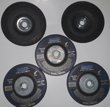 Radnor 64000702 Depressed Center Wheel Type 27 4 1/2" X .25" X 5/8" - 11" Qty 5