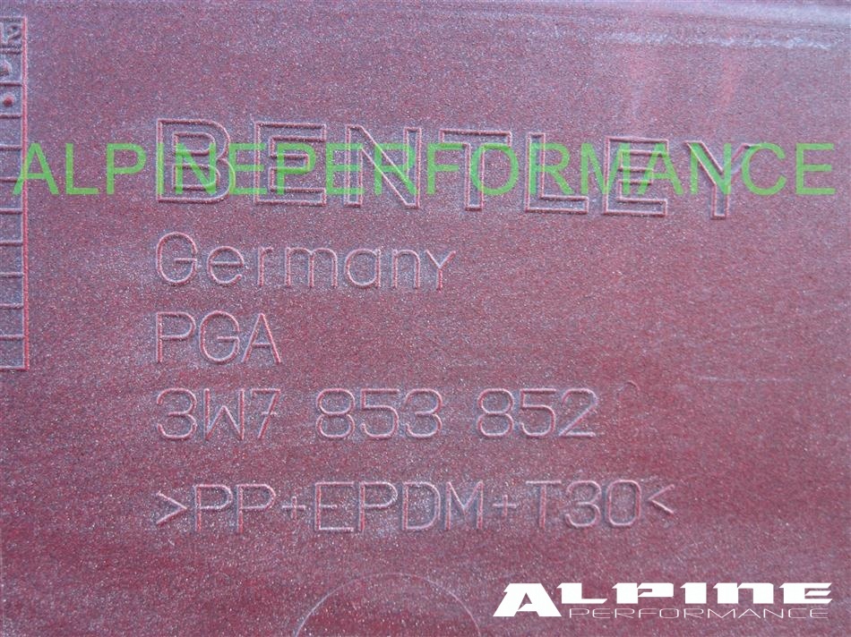 BENTLEY CONTINENTAL ROCKER PANEL SIDE SKIRT