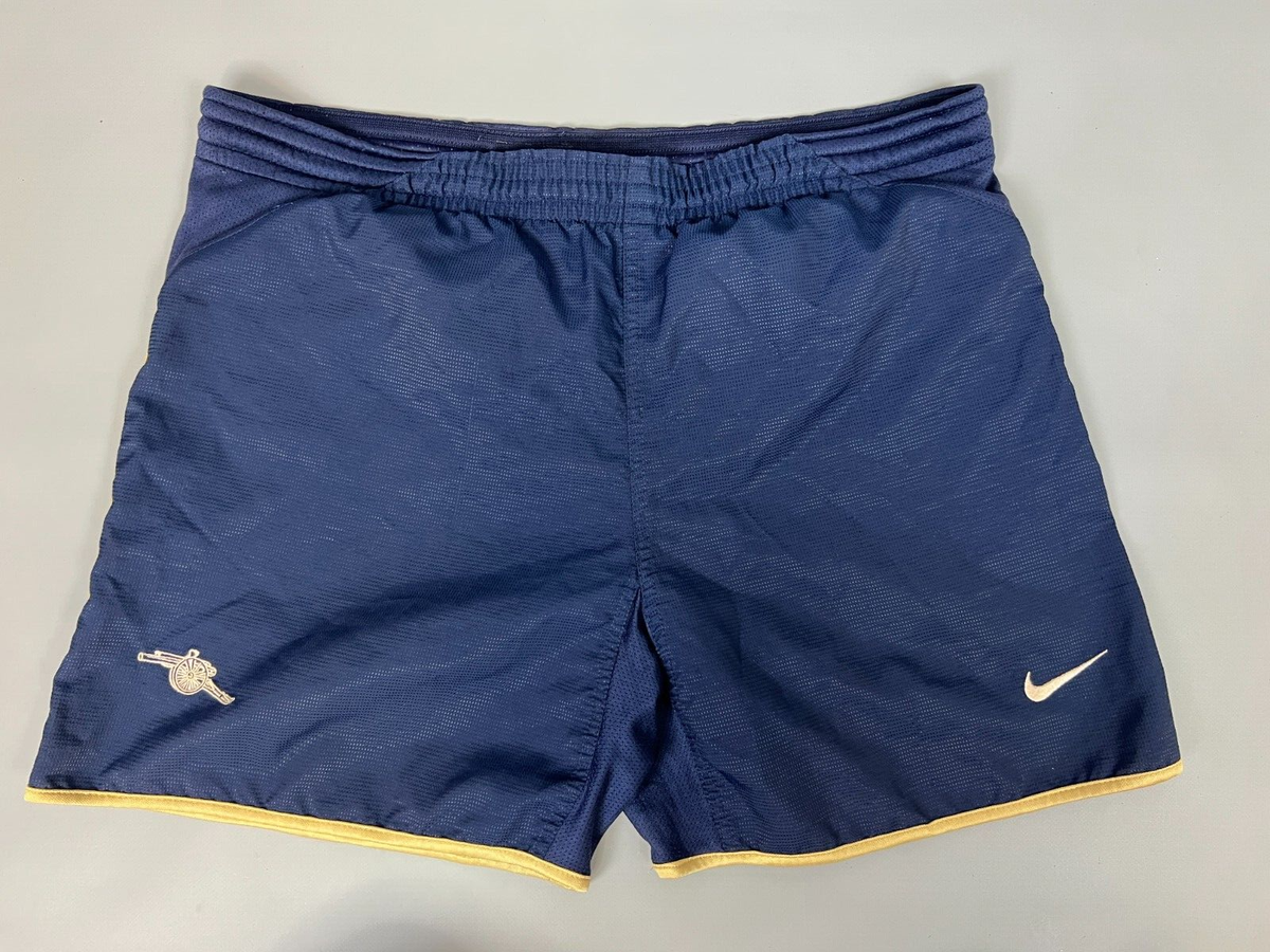 ARSENAL 2001 2002 AWAY SHORTS FOOTBALL SOCCER NIKE MENS SIZE S | eBay