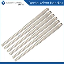 Dental six mouth Mirror Round Handles Cone Socket made in Pakistan