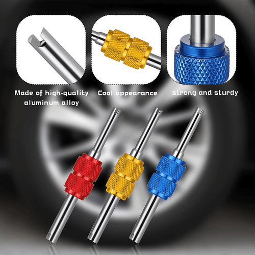 HVAC AC Schrader Valve Core Remover 2 Size Installer Tool for Automotive/Truck - Bild 4 von 8